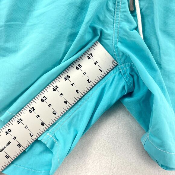 Bugatchi‎ Lined Swim Trunks Light Blue Mens Size L - Picture 9 of 9